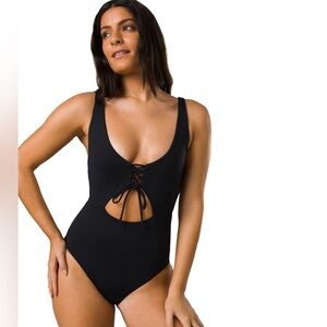 Prana Ruby style keyhole one piece swimsuit